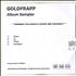 Goldfrapp Tales Of Us Album Sampler CD-R acetate UK FPPCRTA630757