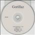 Gorillaz Demon Days EPK promo DVD-R US GLZDRDE376747