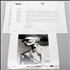 Grace Jones The Private Life: The Compass Point Sessions press pack US GJOPPTH125237