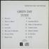 Green Day Dookie CD album US GRNCDDO112292