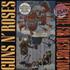Guns N Roses Appetite For Destruction + Cross Logo Sticker vinyl LP UK GNRLPAP726342