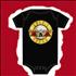 Guns N Roses Baby Grow clothing UK GNRMCBA390638
