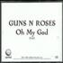 Guns N Roses Oh My God CD-R acetate US GNRCROH147119