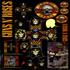 Guns N Roses Pair of Promotional Sticker Sheets memorabilia Japanese GNRMMPA555851