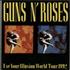 Guns N Roses Use Your Illusion World Tour 1992 tour programme UK GNRTRUS229633