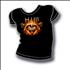 H.i.m (His Infernal Majesty) Butterfly Wings Girls Skinny Fit T-Shirt - Medium t-shirt UK HMITSBU395839