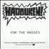 Hadouken! For The Masses CD-R acetate UK HD2CRFO535278
