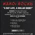 Hanoi Rocks A Day Late, A Dollar Short CD-R acetate Japanese HANCRAD398358