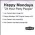 Happy Mondays 24 Hour Party People - 4-track CD-R acetate UK HAPCRHO214085