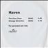 Haven The First Time CD-R acetate UK HVNCRTH473645