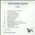 Heather Nova TBC CD-R acetate UK HNVCRTB203363