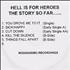 Hell Is For Heroes The Story So Far...... CD-R acetate UK H/HCRTH239820