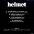Helmet Aftertaste And Past Hits Sampler CD single US HLMC5AF359458