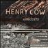 Henry Cow Concerts 2-LP vinyl set Italian HC12LCO727098