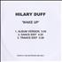 Hilary Duff Wake Up CD-R acetate UK HA-CRWA446161