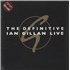 Ian Gillan The Definitive Ian Gillan Live - Red Vinyl - Sealed 2-LP vinyl set UK