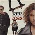 Inxs Kick - Promo stamped vinyl LP UK INXLPKI662675