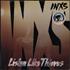 Inxs Listen Like Thieves - Hype Stickered + Insert vinyl LP Dutch INXLPLI648893