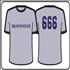 Iron Maiden 666 Baseball Style t-shirt UK IROTSBA327699