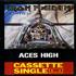 Iron Maiden Aces High cassette single UK IROCSAC19572