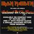 Iron Maiden Hallowed Be Thy Name - Display Card display UK IRODIHA25719