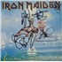 Iron Maiden Seventh Son - Autographed pvc picture disc LP UK IROPDSE850689