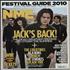 Jack White Two Issues of the NME - April & May 2010 magazine UK ITEMATW635924