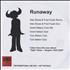 Jamiroquai Runaway CD-R acetate UK JMQCRRU438985