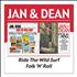 Jan & Dean Ride The Wild Surf / Folk 'N' Roll CD album UK JDECDRI404904