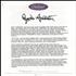 Janes Addiction Strays press pack US JANPPST258014