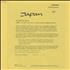 Japan The Art Of Parties press pack Canadian JAPPPTH417691