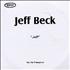 Jeff Beck Jeff CD-R acetate UK BEKCRJE259201