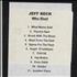 Jeff Beck Who Else! CD-R acetate US BEKCRWH135561
