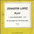 Jennifer Lopez Play CD single Australian LPZC5PL310359