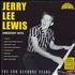 Jerry Lee Lewis Greatest Hits - 180gm Green Vinyl vinyl LP UK JLLLPGR763046