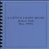Jethro Tull A Little Light Music - 1992 Tour Itinerary book European TULBKAL362222