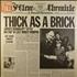 Jethro Tull Thick As A Brick vinyl LP Japanese TULLPTH552541
