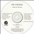 Joe Cocker Hymn For My Soul CD-R acetate US JOECRHY453424