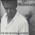 John Cougar Mellencamp I'm Not Running Anymore CD single German JMEC5IM155999
