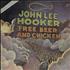 John Lee Hooker Free Beer And Chicken vinyl LP UK JLHLPFR685314