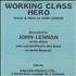 John Lennon Working Class Hero shaped picture disc UK LENSHWO336471