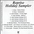 Josh Groban Holiday Sampler CD-R acetate US JHGCRHO414929