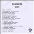 Joy Division Control OST CD-R acetate UK JOYCRCO419384