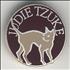Judie Tzuke The Cat Is Out badge UK TZUBGTH404207