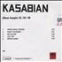 Kasabian Album Sampler 26/05/06 CD-R acetate UK KABCRAL433632
