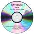 Kate Bush Aerial CD-R acetate US BUSCRAE363455