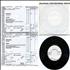 Kate Bush Experiment IV - test pressing 7