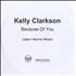 Kelly Clarkson Because Of You - Jason Nevins' Mixes CD-R acetate UK KCRCRBE446204