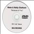 Kelly Clarkson Because Of You promo DVD-R US KCRDRBE410245