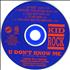 Kid Rock U Don't Know Me CD single US KDRC5UD352983